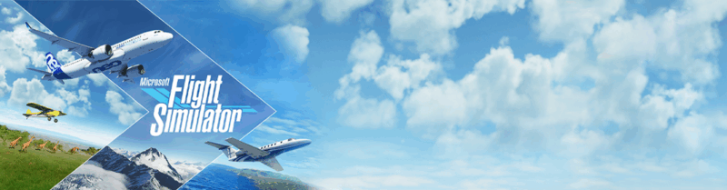 MicrosoftFS2020 Press banner