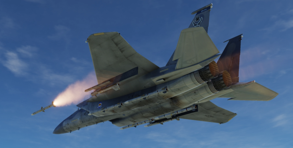 F15C DCS Missile launch