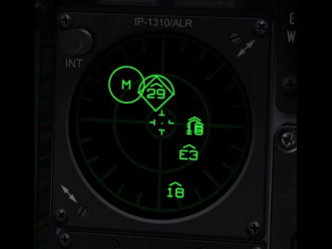 F-15 RWR missile avoidance and situation awareness