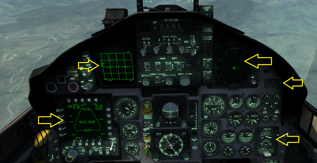 F15C Cockpit systems DCS world