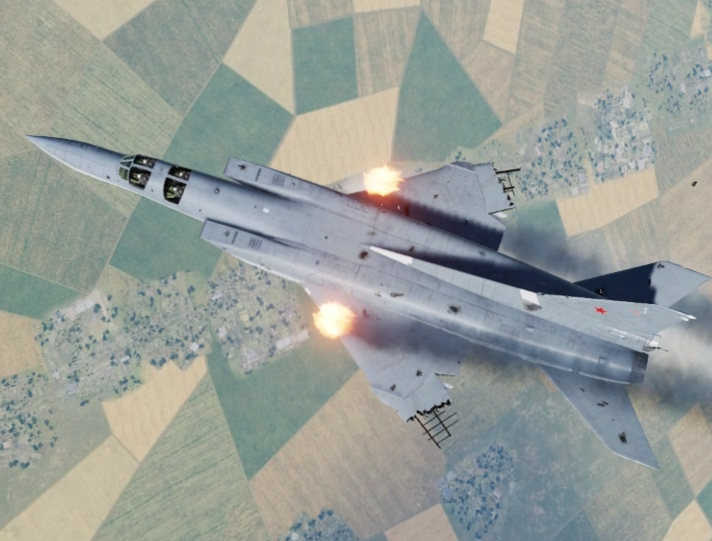 Backfire Bomber Kill Missile F15C DCS World