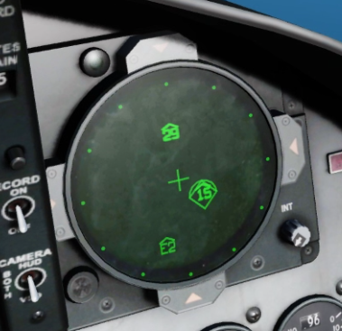 Eagle Dynamics DCS F-15C Eagle RWR not yet locked - DCS World air combat