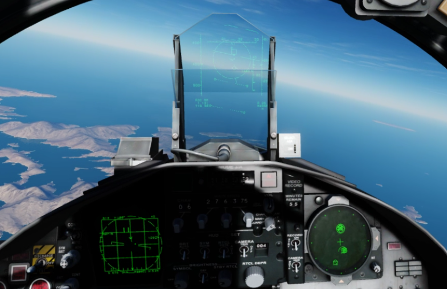 Eagle Dynamics DCS F-15C Eagle Radar lock and missile launch