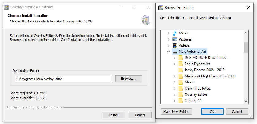Overlay editor install 2