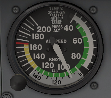 Cessna 172 air speed indicator from x plane.org