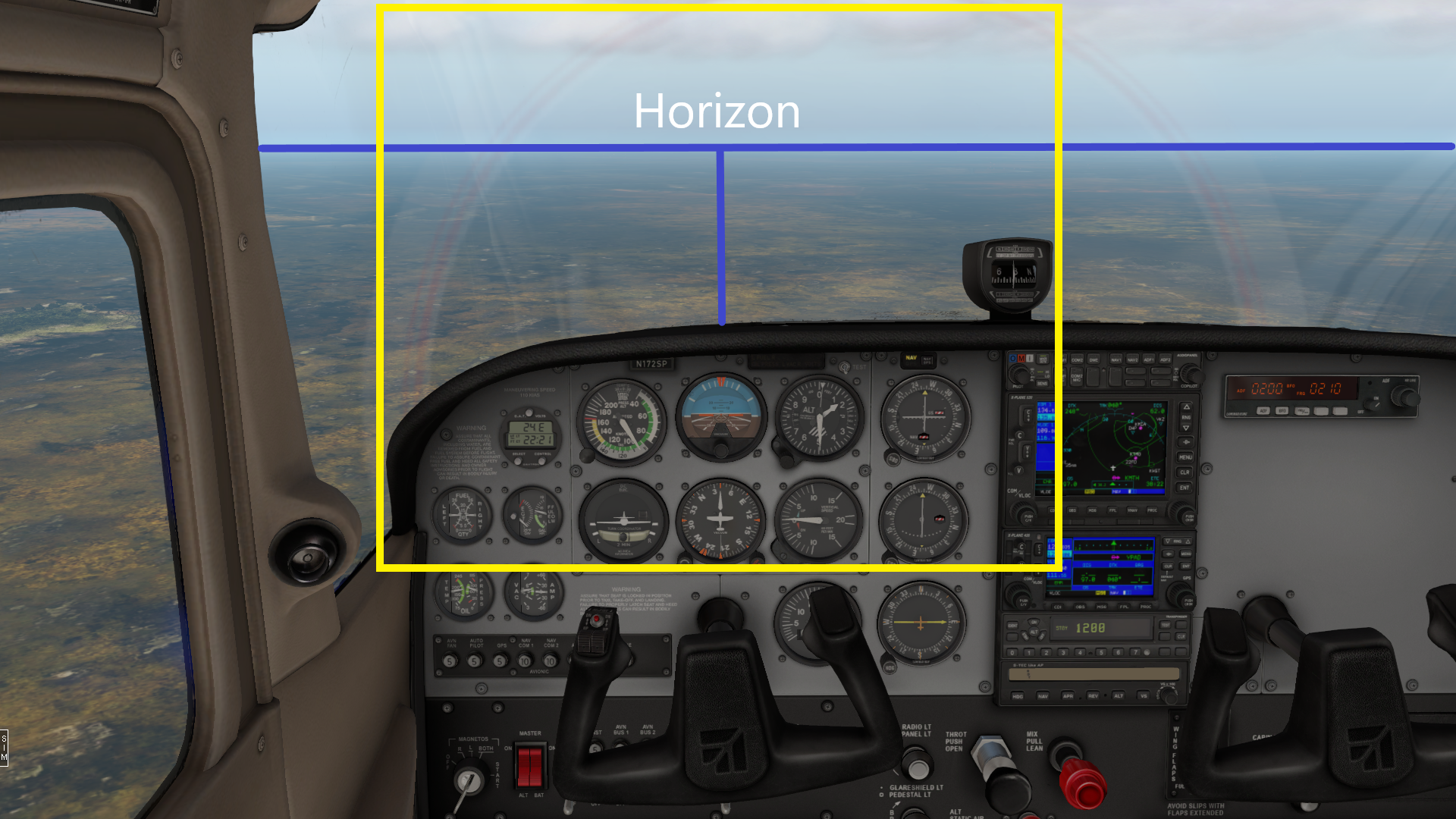 Easy How to Use Aircraft Flight Controls for Beginners! Lets Fly VFR