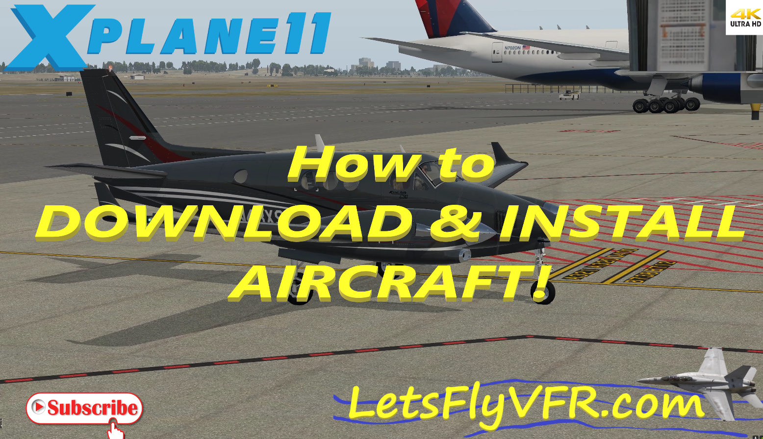 How to download and install aircraft SMALL