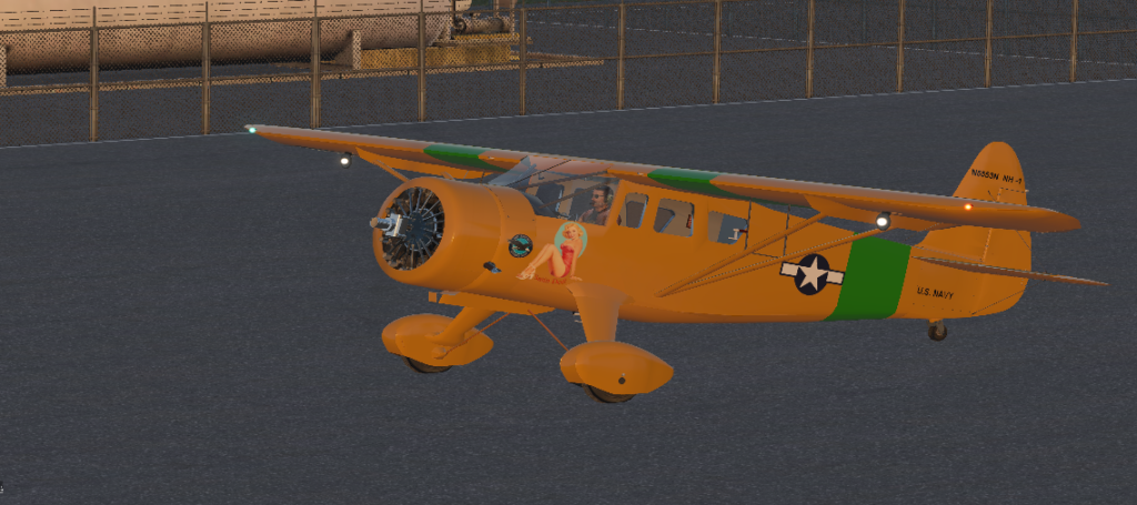 Huston Aircraft Parked X Plane 11 Add ons