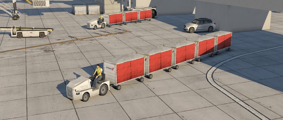 MrX6 Airport environment HD Vehicles and textures