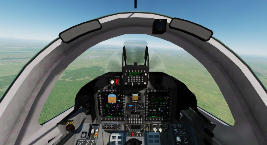 DCS World A-29B Super Tucano Cockpit