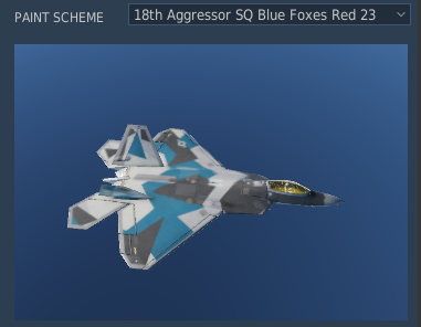 DCS Mission editor aircraft skins Blue Aggressor
