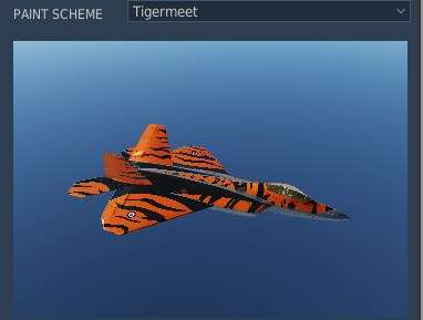 DCS Mission editor aircraft skins Tiger