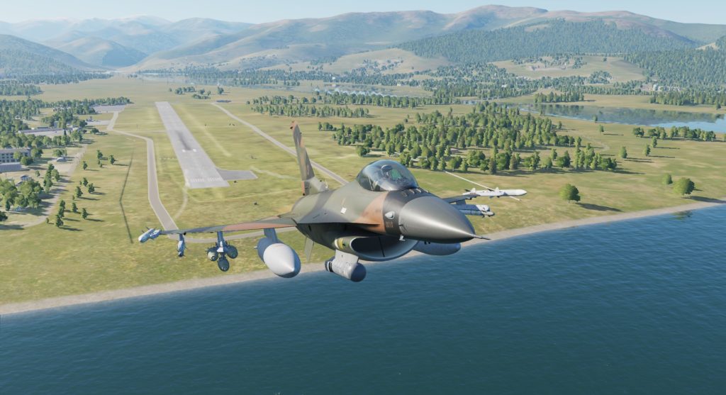 F 16 Take off DCS Mission Editor Planning Complete