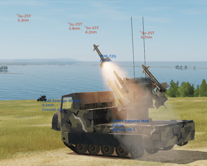 DCS Combined Arms SAM Launcher