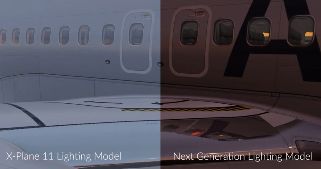 X Plane Next Generation Lighting Model