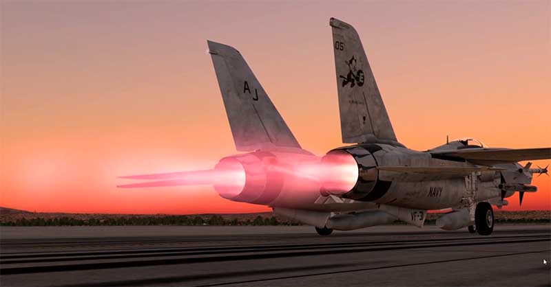 X Plane12 F-14 Tomcat