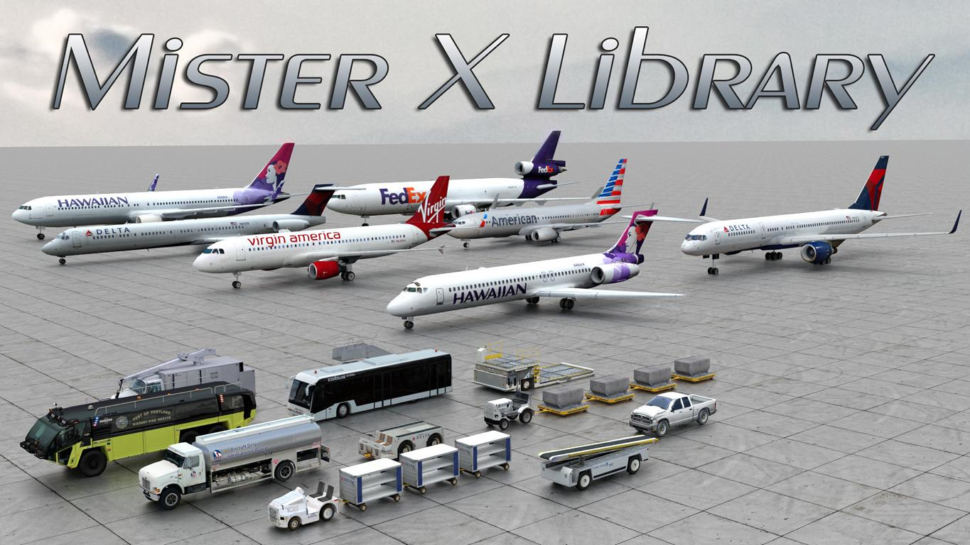 Mr X X Plane Libraries