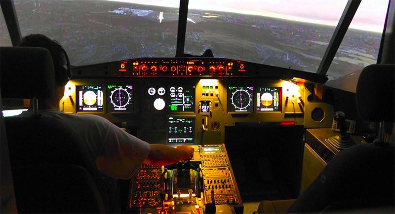 Aircraft Sim Cockpit