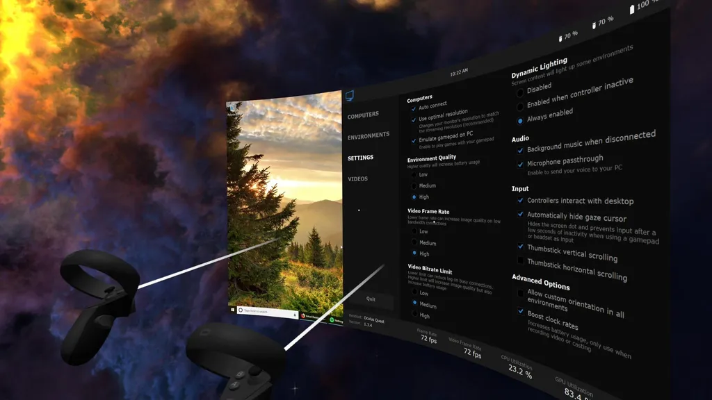 Virtual DESKTOP VR APP