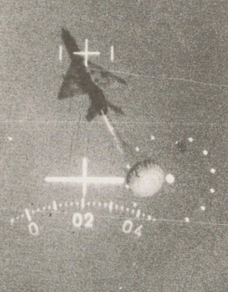 Mirage III Gunsight with Mig-21