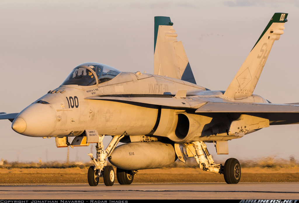 The F/A-18C Hornet