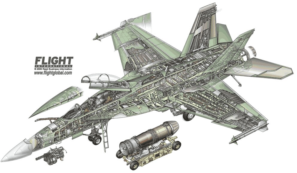 The F/A-18C Hornet