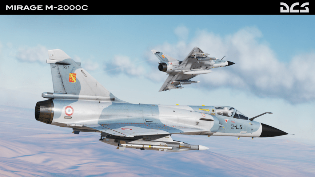 Mirage 2000C in DCS World