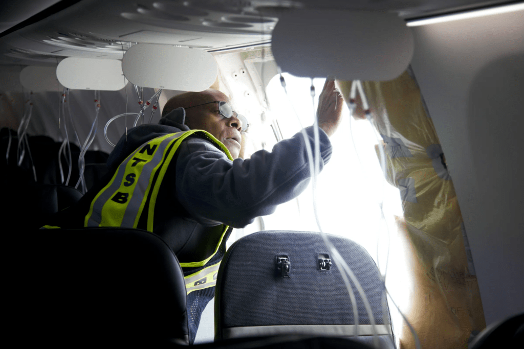 Boeing aircraft door failure SAFETY