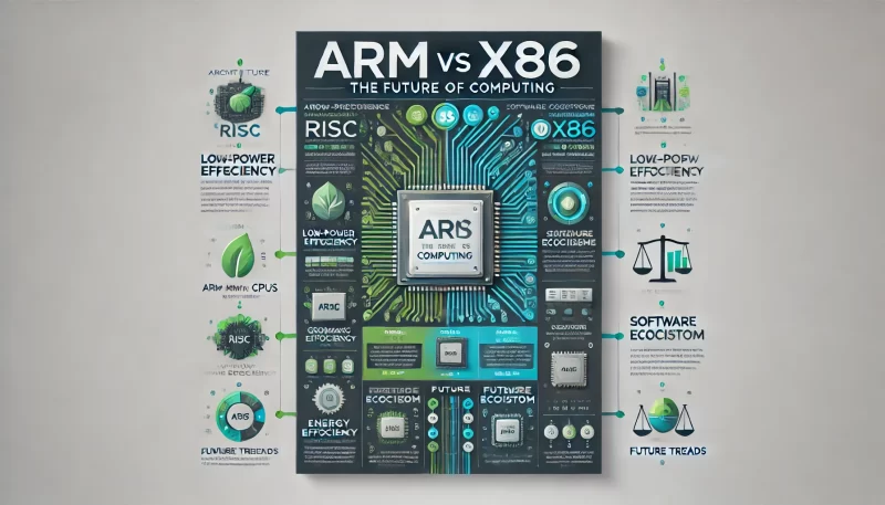 ARM CPUs vs. x86 Processors: The Future of Computing?