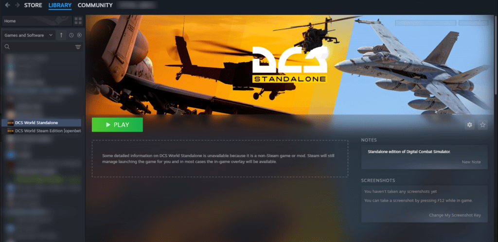 DCS STEAM OPTIONAL