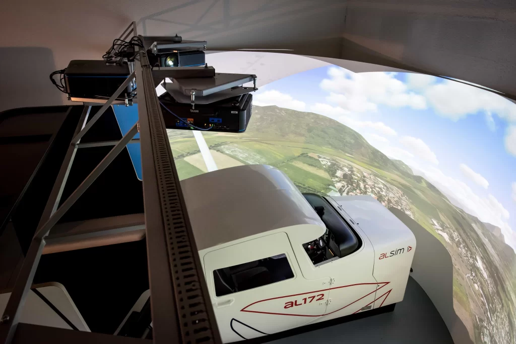 Flight Sim Projector