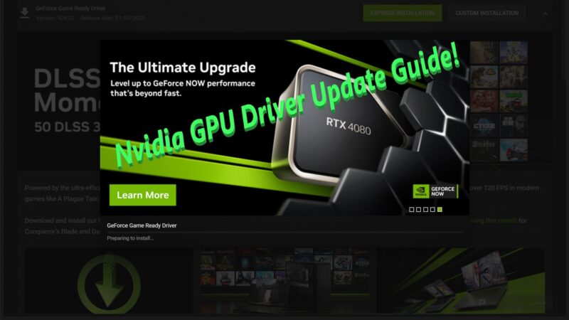HOW to UPDATE NVIDIA DRIVERS to Optimize Flight Simulator Performance