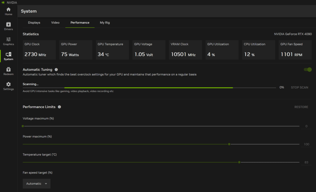 NVIDIA App Performance Issues