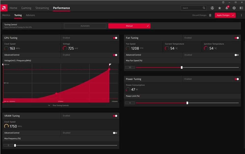 RADEON CONTROL PANEL
