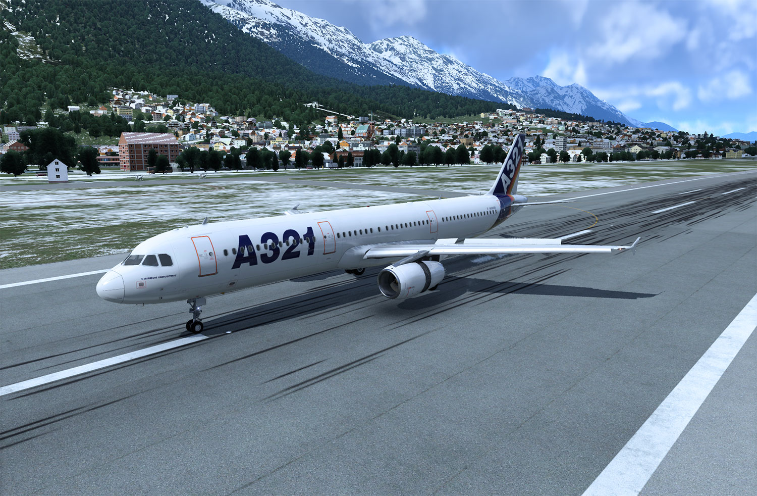 xp 12 airbus snow