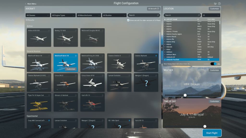 X Plane 12 Aircraft