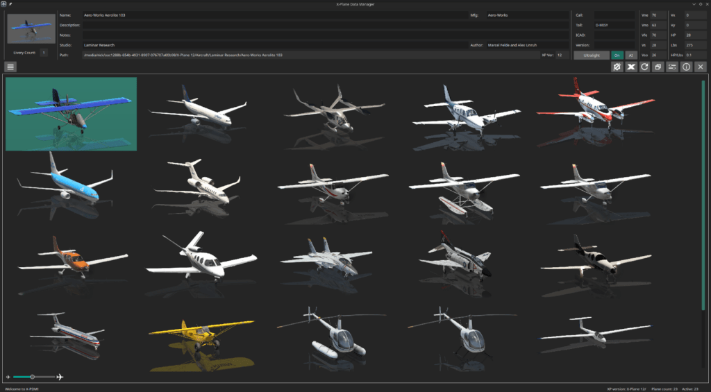 X Plane 12 ALL Aircraft