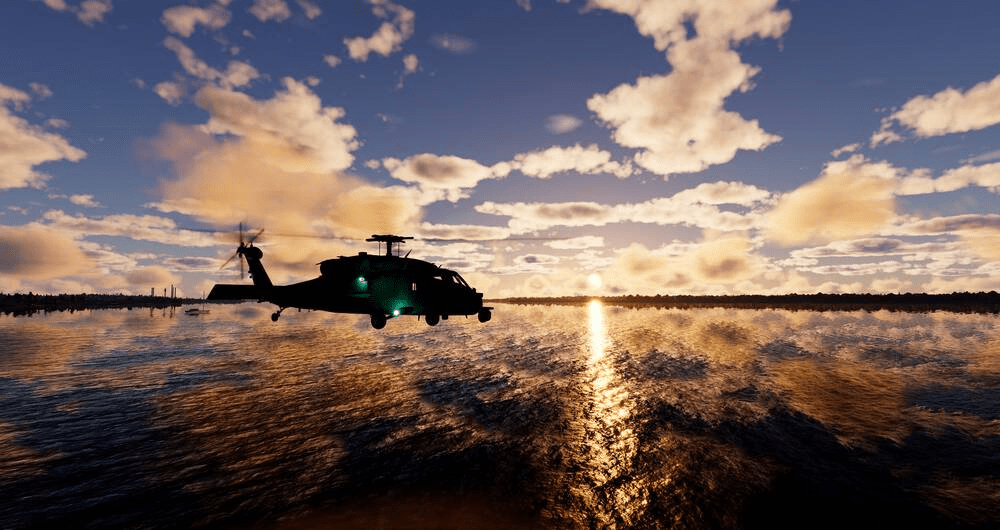 Prepar3D Helicopter and Atmosphere