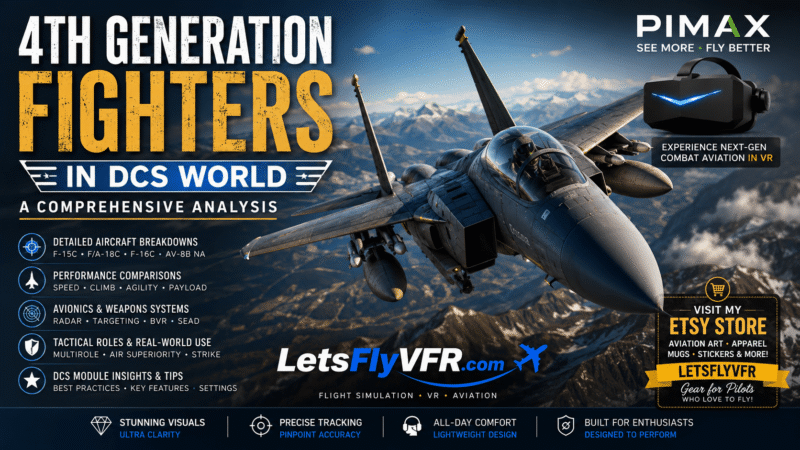 4th Generation Fighters in DCS World A Comprehensive Analysis.