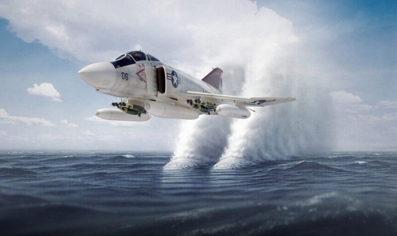 F 4 Phantom Over Water e1760078012581