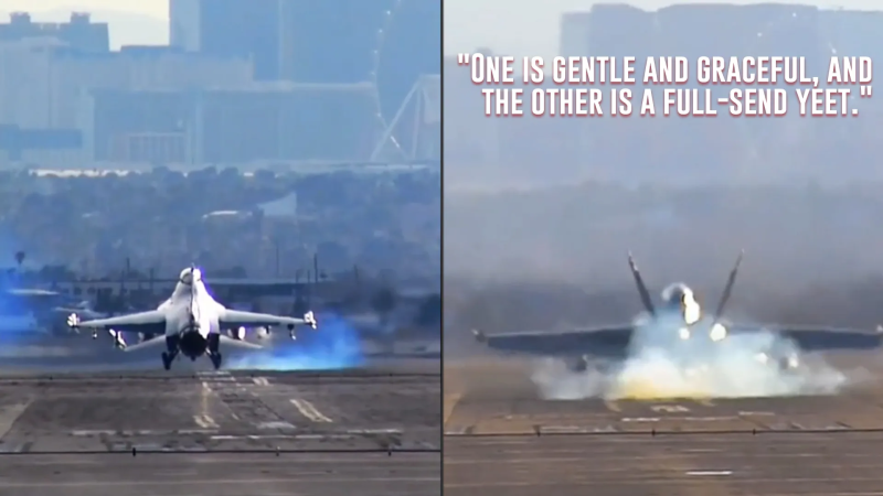 How to Land an Aircraft Like a Professional  – Air Force vs. Navy Landing Techniques Explained.