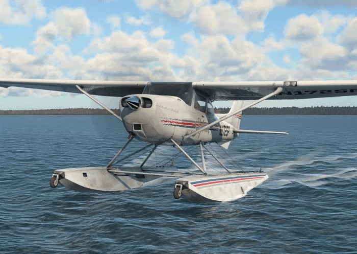 X Plane 12 Cessna 172 Float Plane