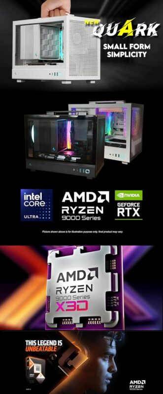 Quark Prebult Gaming PC 9800x3d 5070 ti 2 e1760076065307