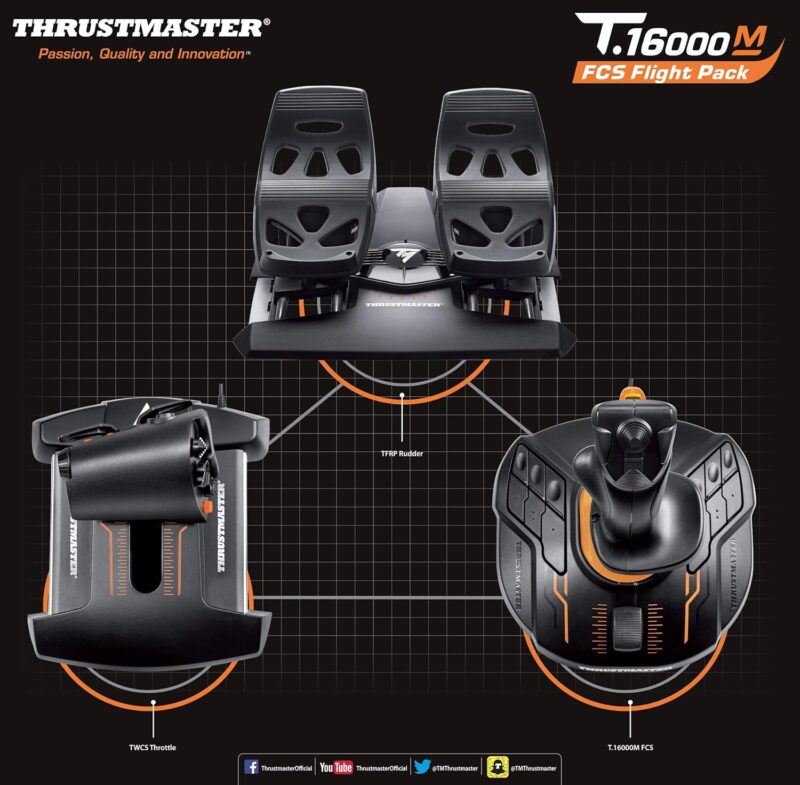 Thrustmaster T16000 Pack 3 e1760076004285