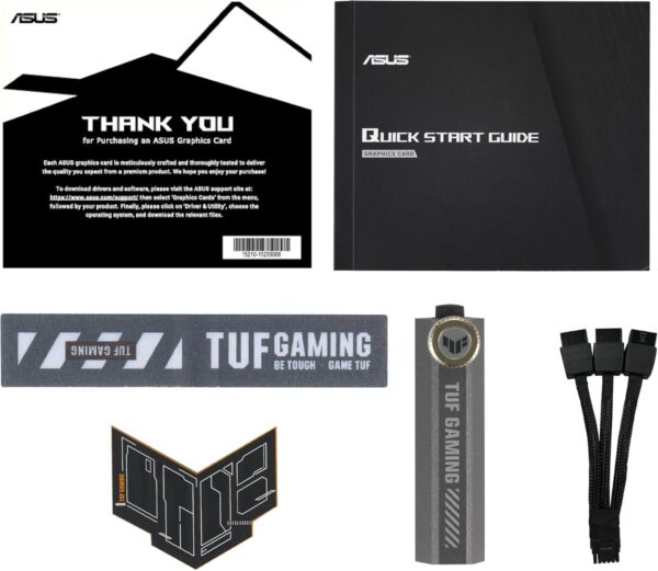 Asus TUF Gaming RTX5070 Ti OC, 16GB RGB Lighting & Overclocked