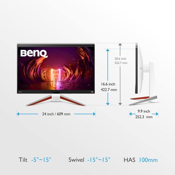 BenQ MOBIUZ EX2710U Gaming Monitor 27" 4K UHD 144Hz 1ms