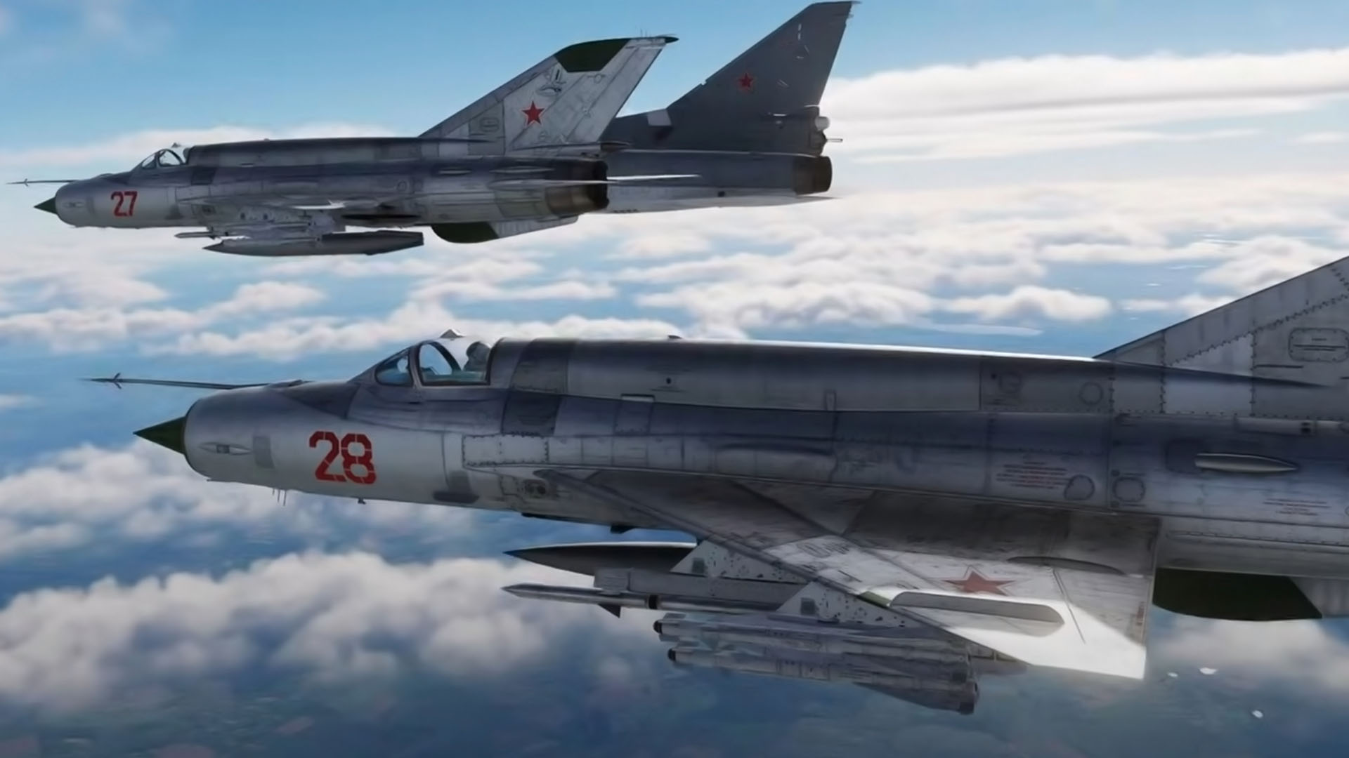 DCS WORLD COLD WAR GERMANY MAP Mig 21