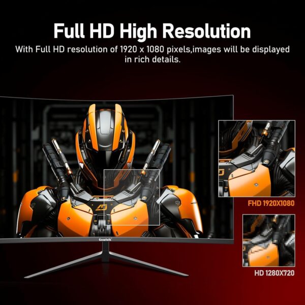 Gawfolk 27 Inch 100Hz Curved Monitor