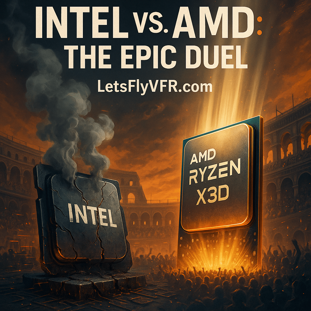 INTEL VS AMD 3D V Cache