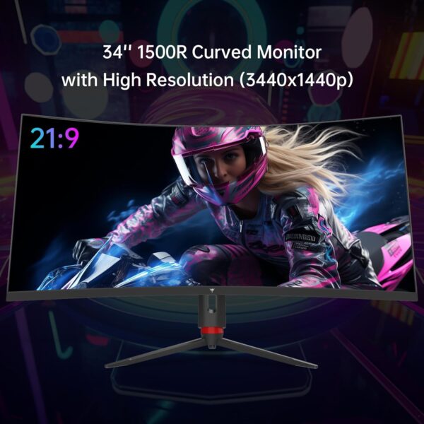KTC 34 Curved Ultrawide Gaming Monitor 5